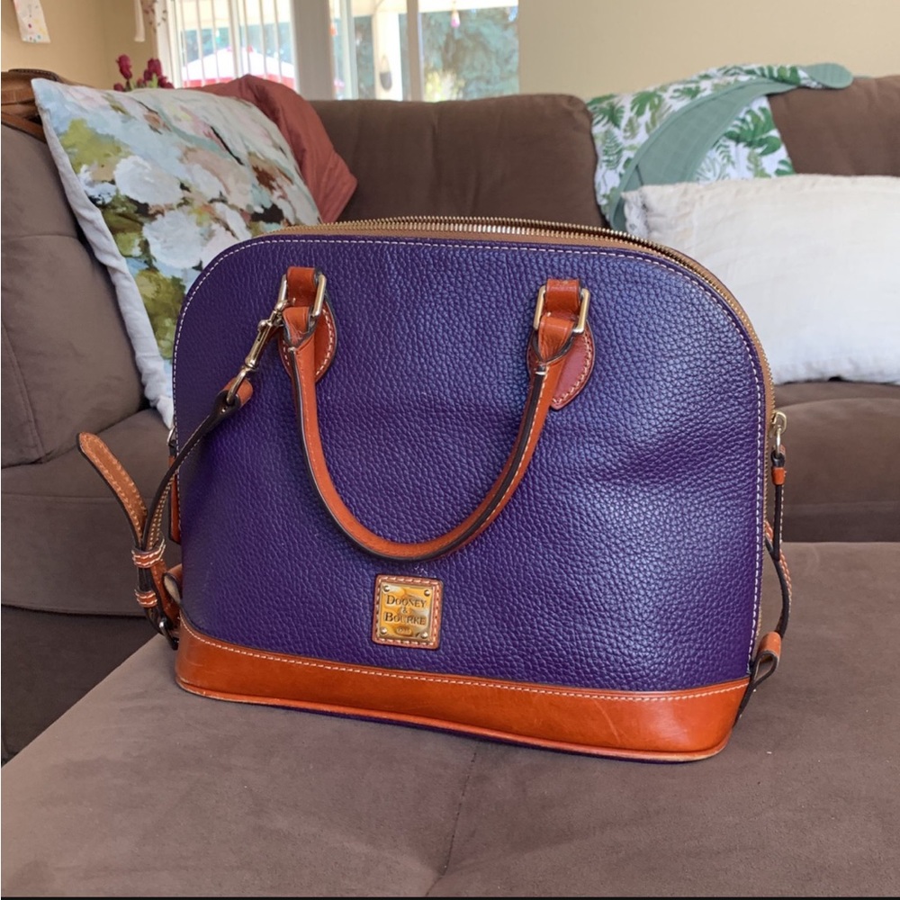 Dooney & Bourke Purple Hand Bag